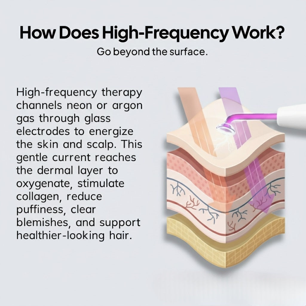 4-in-1 High Frequency Therapy Wand