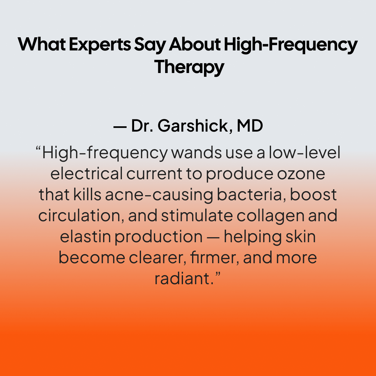 4-in-1 High Frequency Therapy Wand
