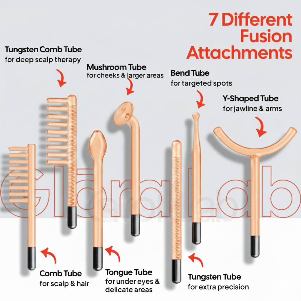 4-in-1 High Frequency Therapy Wand